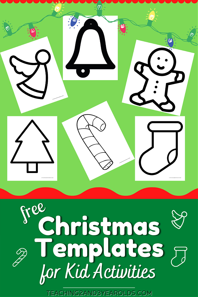 christmas printable templates for kids